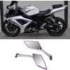 Motocyklowe lusterka wsteczne romby fioletowe [22220000687]